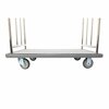 Hospitality 1 Source Bellmans Cart, All-In-One, Brushed XDBCBS-5